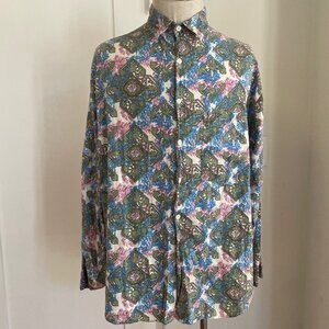 Vintage Early 90s Aztec Pattern Button Down